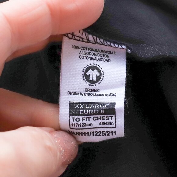 NWT Fastr Size 2XL black gold logo short sleeved t-shirt - Picture 8 of 10